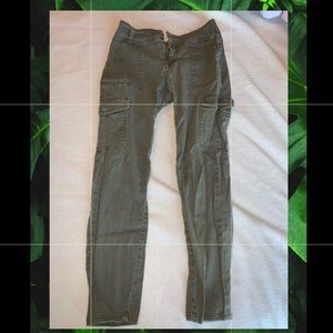 Green Cargo Jeans